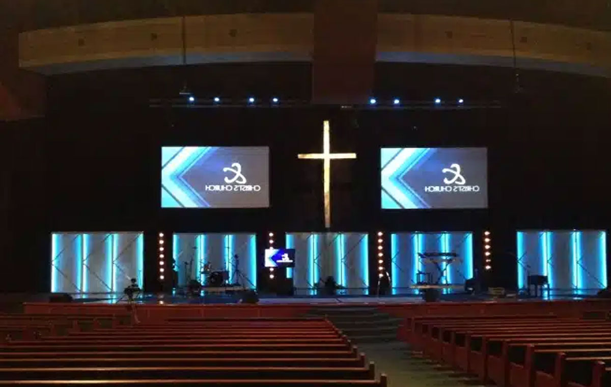 Led Screen For Church News