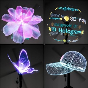 3D hologram fan applications