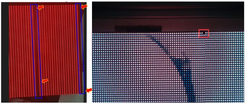 Bad Pixels in LED Displays