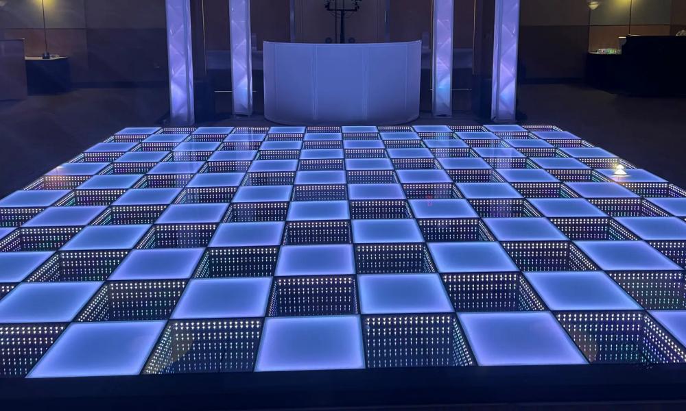 LED dance floor for rental