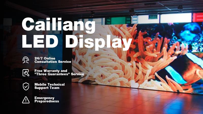 LED display manufacturer Cailiang