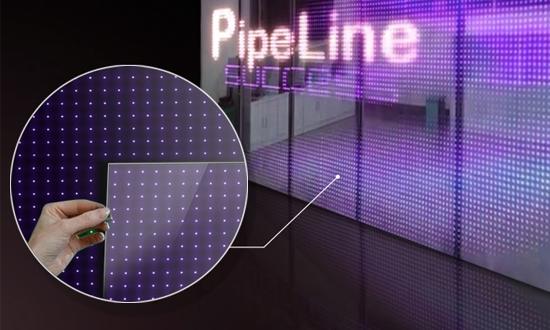 Transparent LED Display Work