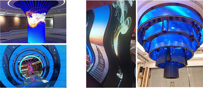 advantages of flexible LED screen panel