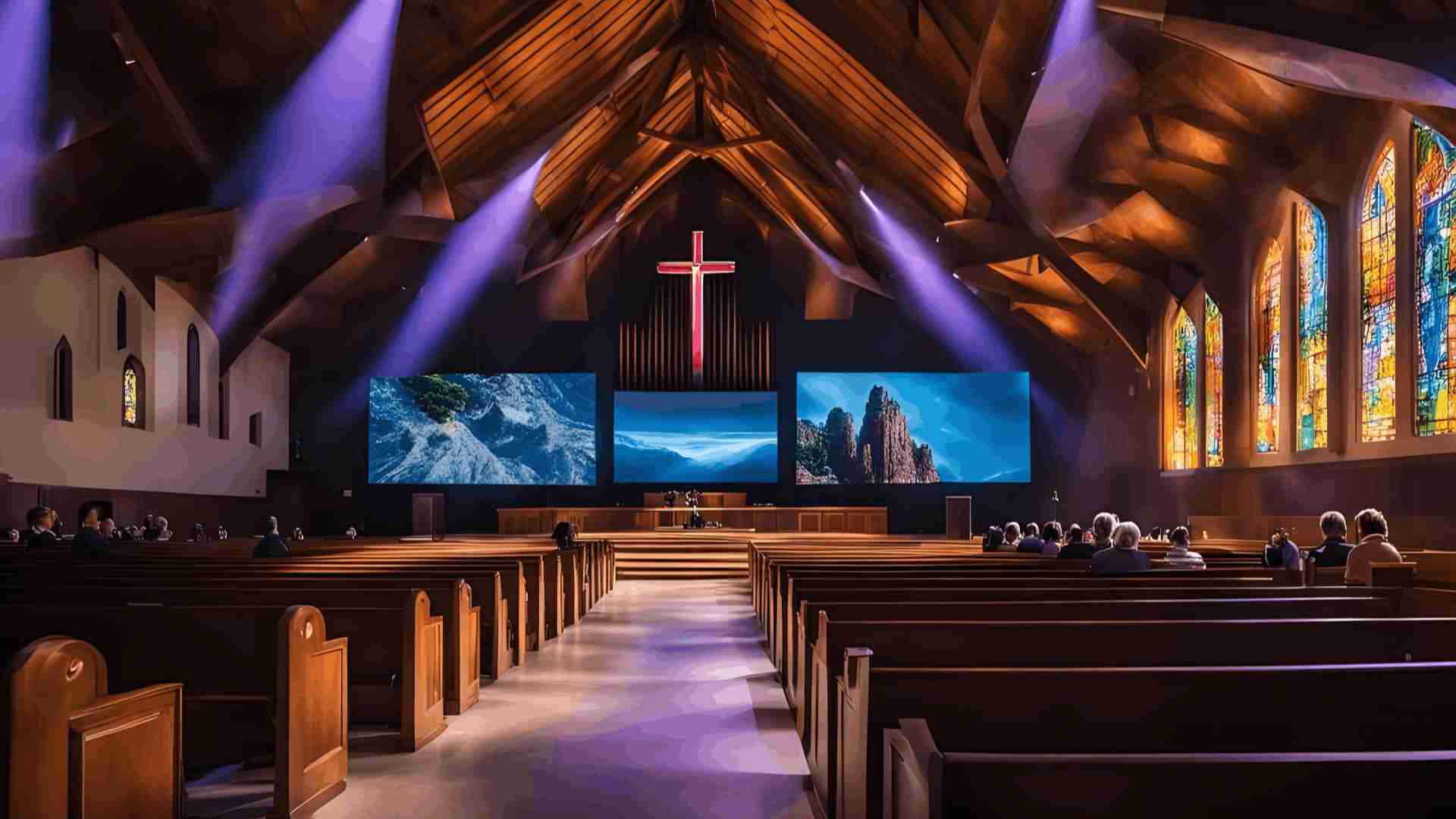 church led display