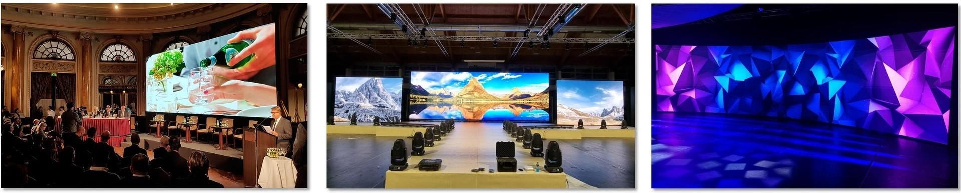 large LED screen